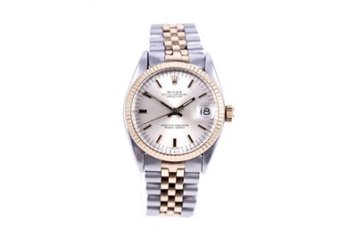 Lot 405 - Rolex Oyster Perpetual Datejust: a stainless steel cased automatic wristwatch
