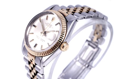Lot 405 - Rolex Oyster Perpetual Datejust: a stainless steel cased automatic wristwatch
