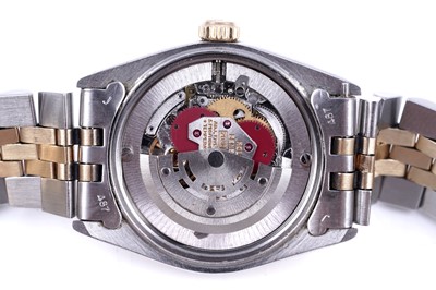 Lot 405 - Rolex Oyster Perpetual Datejust: a stainless steel cased automatic wristwatch