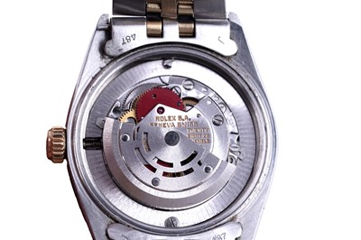 Lot 405 - Rolex Oyster Perpetual Datejust: a stainless steel cased automatic wristwatch