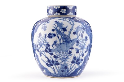 Lot 314 - A Chinese ginger jar and cover