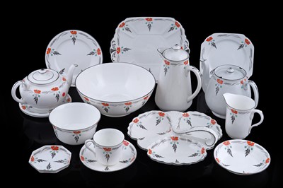 Lot 249 - A comprehensive selection of Shelley ‘Poppy’ ceramics