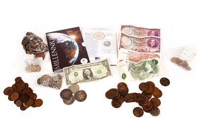Lot 222 - A collection of 20th Century and late 19th Century coinage