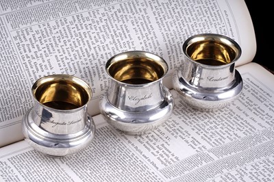 Lot 33 - Three early 19th Century Indian silver lota