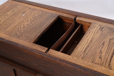 Lot 39 - A 19th Century oak partners desk