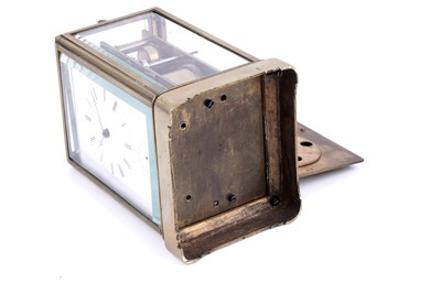 Lot 457 - A late 19th Century brass carriage clock by Japy Freres & Cie
