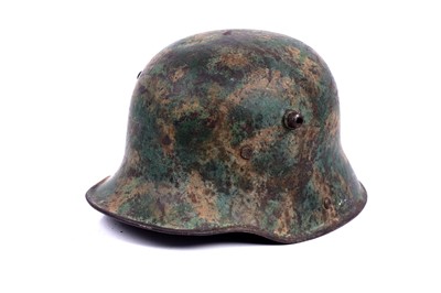 Lot 242 - A First World War German M17 pattern helmet