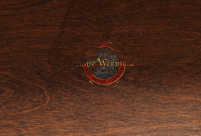 Lot 1 - Globe Wernicke Co, London: an oak sectional bookcase