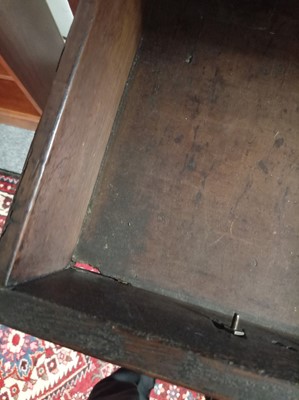 Lot 47 - A Georgian Welsh oak cupboard or deuddarn