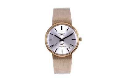Lot 418 - Longines Flagship Ultra-Chron: an 18ct yellow gold cased automatic chronometer wristwatch