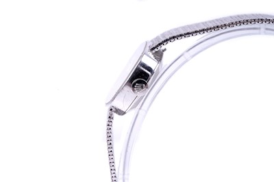 Lot 404 - Rolex Orchid: an 18ct white gold cased manual wind cocktail watch
