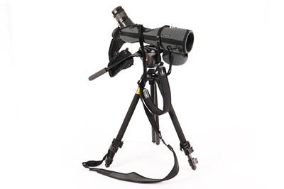 Lot 177 - A Swarovski ATS 65 HD spotting scope; and a Manfrotto 701HDV tripod