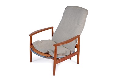 Lot 3 - Alf Svensson for Bra Bohag Sweden: a teak framed ‘Contour 327’ armchair