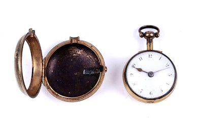 Lot 438 - John Perigal, London: a gilt pair cased pocket watch