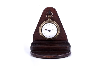 Lot 438 - John Perigal, London: a gilt pair cased pocket watch