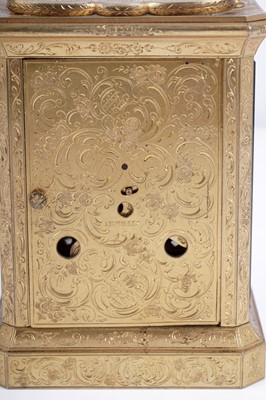 Lot 460 - Mid to late 19th century French carriage clock, Dent, Paris