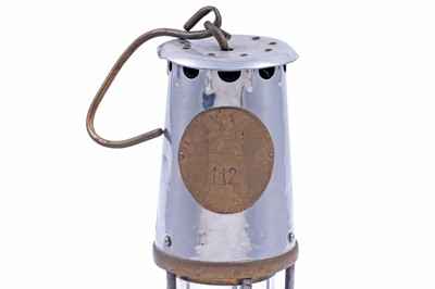 Lot 216 - Two Type 6 'The Protector Lamp & Lighting Co Ltd Eccles' miners' lamps