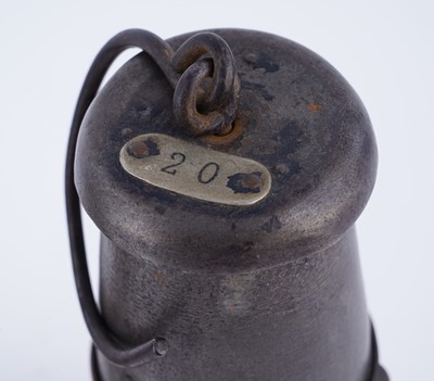 Lot 198 - Two ‘Baby Wolf’ miners' lamps