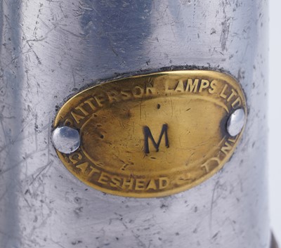 Lot 246 - Two Patterson Type A lamps; and another Patterson & Co lamp