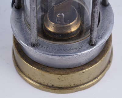 Lot 246 - Two Patterson Type A lamps; and another Patterson & Co lamp