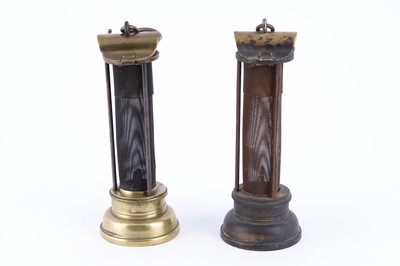 Lot 214 - Two 19th Century ‘Davy’ lamps