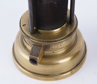Lot 214 - Two 19th Century ‘Davy’ lamps