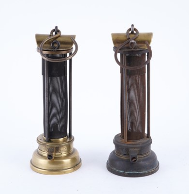 Lot 214 - Two 19th Century ‘Davy’ lamps