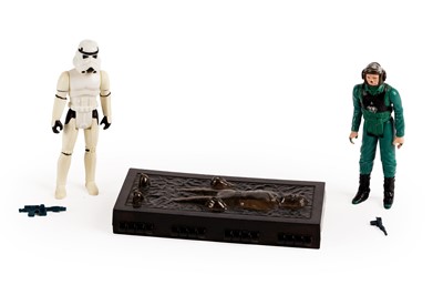 Lot 142 - Three Star Wars original LFL 1984 'Last 17' Power of the Force action figures