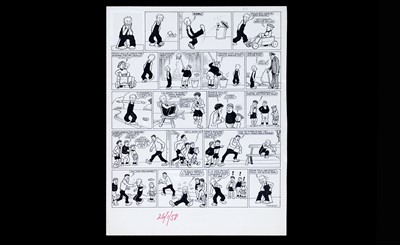 Lot 329 - Oor Wullie artwork by Dudley D. Watkins