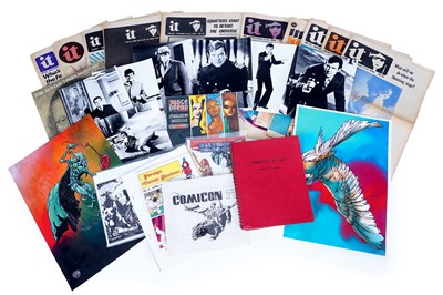 Lot 190 - Fanzines and general comic memorabilia