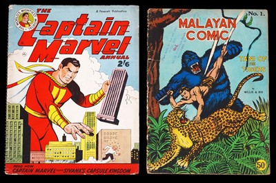 Lot 231 - Captain Marvel Annual; and Malayan Comic No. 1