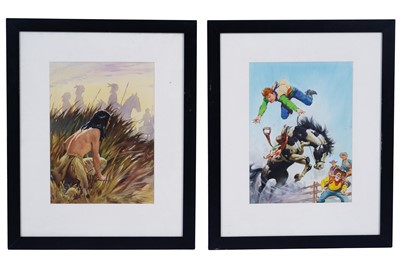 Lot 203 - Western illustrations from the Fleetway Archive