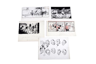 Lot 418 - Original British comics artwork by G. Ramsbottom, S. Fair, and others