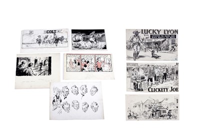 Lot 262 - Original British comics artwork by G. Ramsbottom, S. Fair, and others