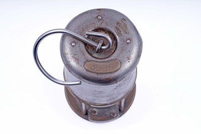 Lot 191 - Two ‘Baby Wolf’ miners' lamps; and a Wolf Type FG lamp
