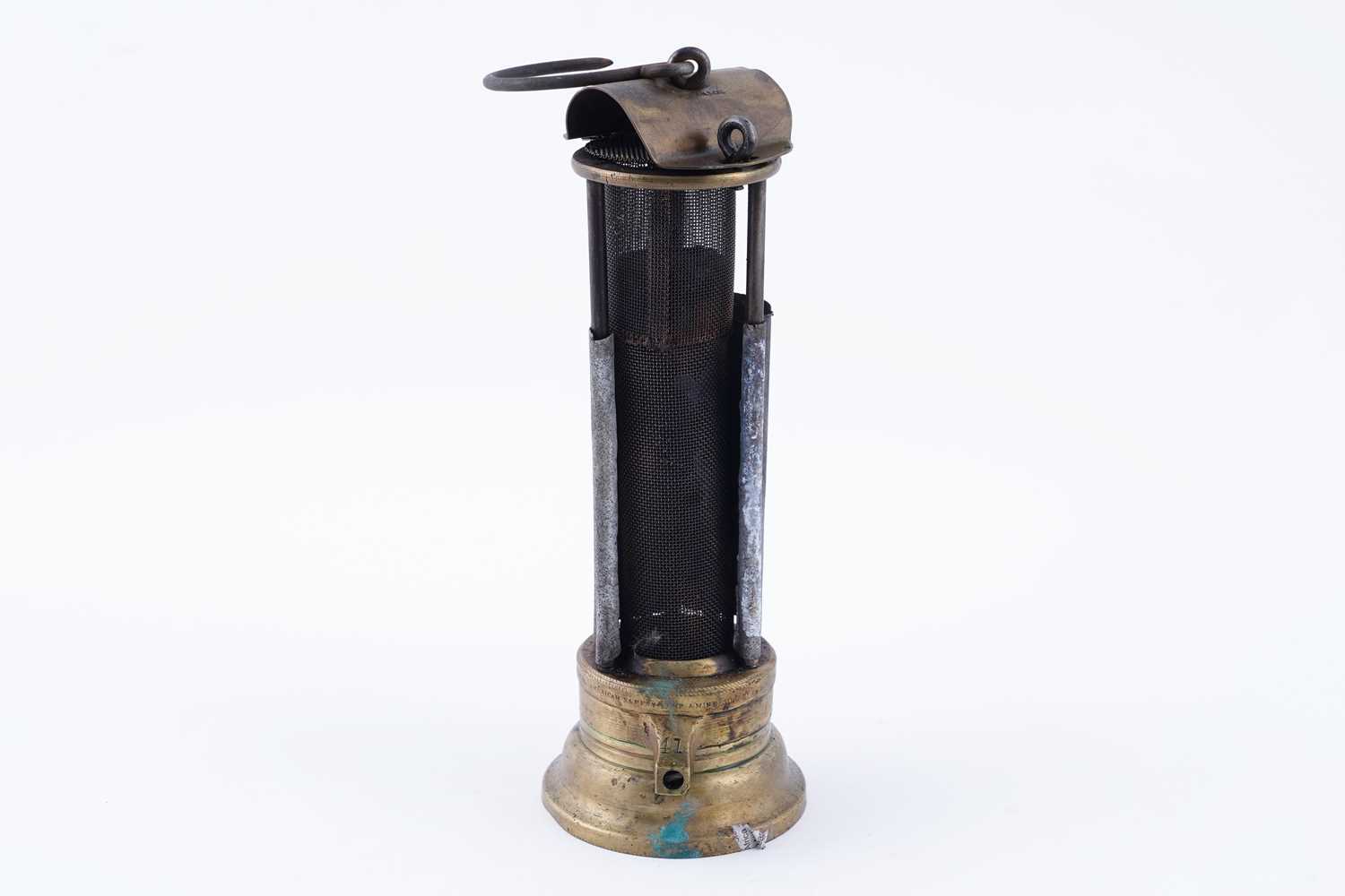Lot 203 - American Safety Lamp & Mine Supply Co ‘Davy’ lamp