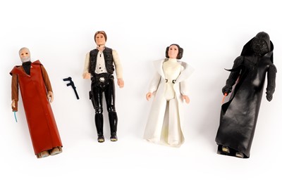 Lot 147 - Four Star Wars original GMFGI 1977 Hong Kong action figures