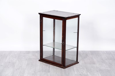 Lot 61 - An early 20th Century mahogany display cabinet
