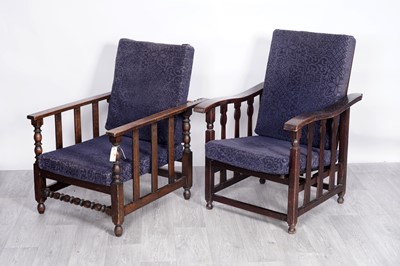 Lot 46 - Two reclining armchairs