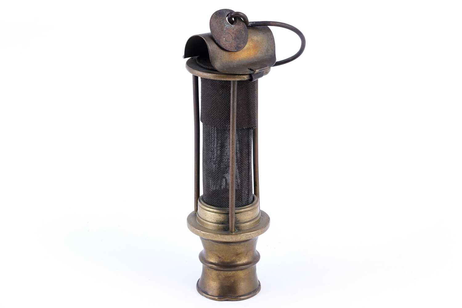 Lot 208 - A 19th Century ‘Fireman's Davy’ lamp