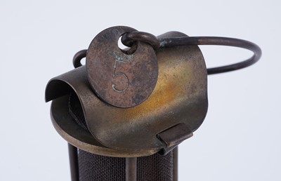 Lot 208 - A 19th Century ‘Fireman's Davy’ lamp