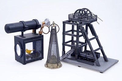 Lot 173 - A collection of three mining-related models