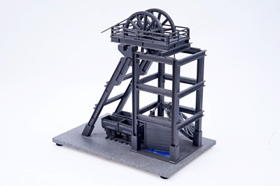 Lot 173 - A collection of three mining-related models