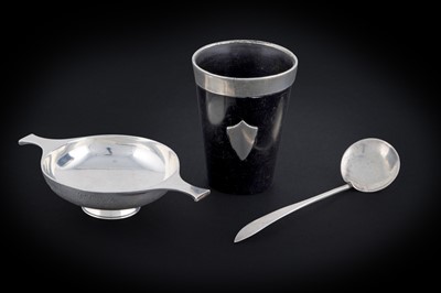 Lot 191 - William Robb of Ballater: three silver items