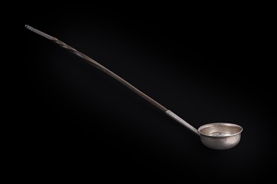 Lot 196 - Dundee: a George III Scottish provincial silver punch ladle