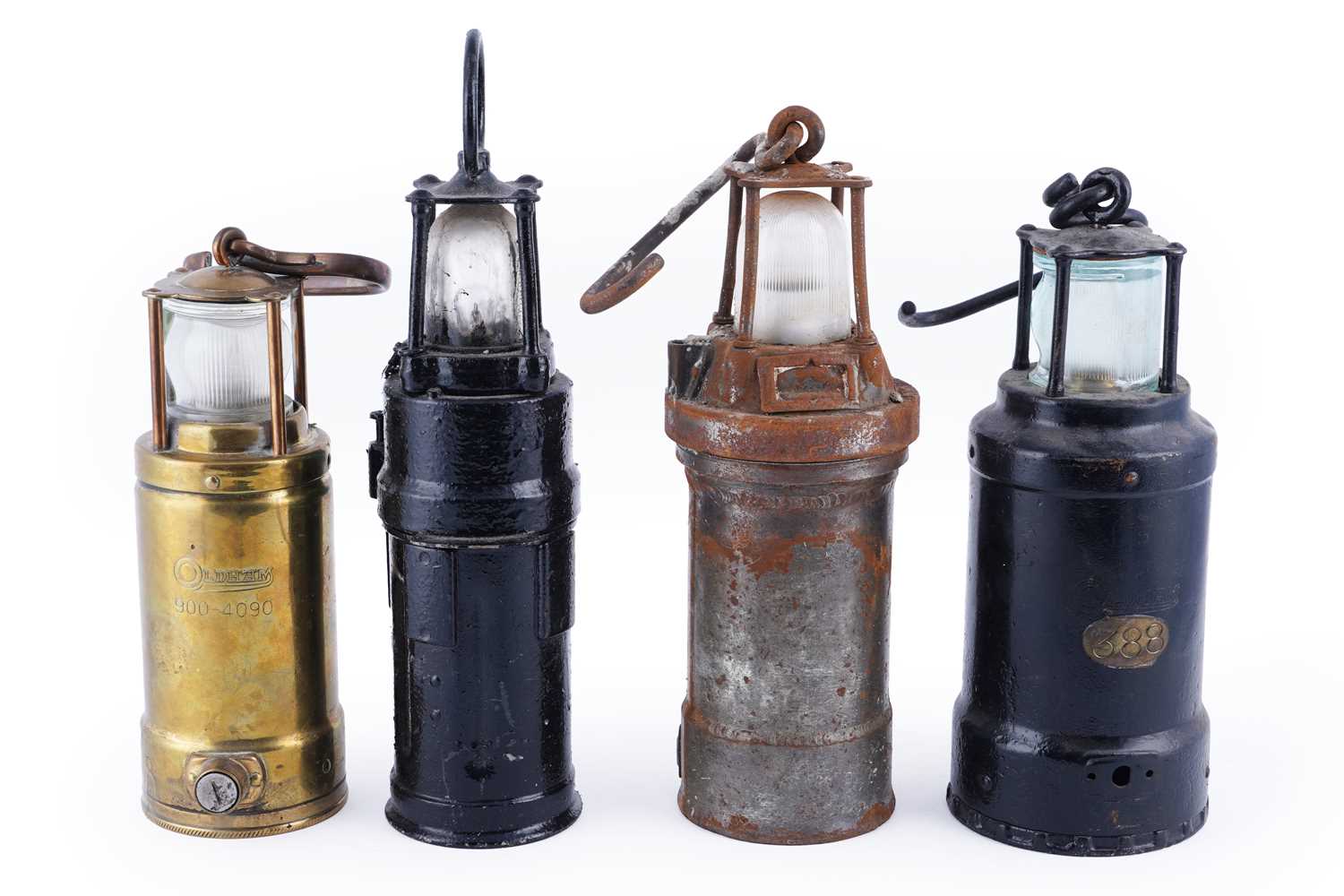 Lot 180 - Four electric lamps