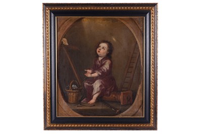 Lot 202 - In the manner of Alonso Cano - The Infant Christ with the Crown of Thorns | oil
