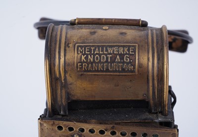 Lot 187 - Four early 20th Century carbide lanterns