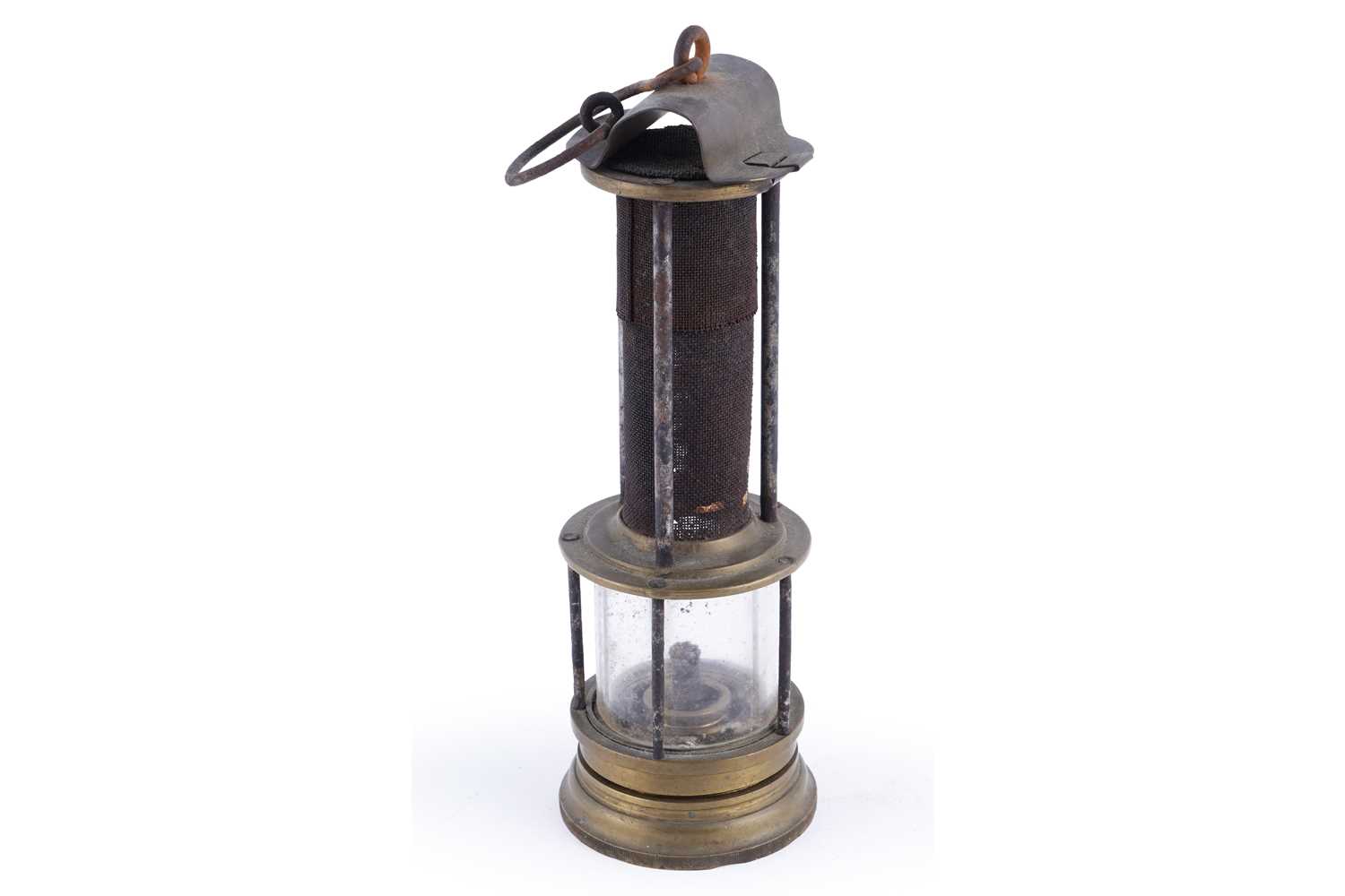 Lot 244 - A ‘Clanny’ miner’s lamp