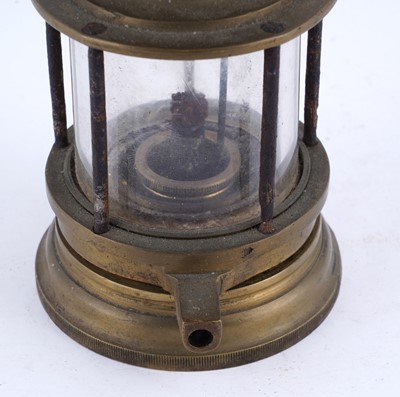 Lot 244 - A ‘Clanny’ miner’s lamp